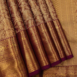 Regal Copper-Gold Kanjivaram Wedding Saree