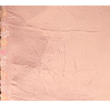 Pastel Peach Floral Hand Embroidery Sequins Saree