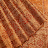 Antique Copper & Gold Kanjivaram Silk Saree