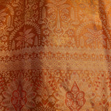Antique Copper & Gold Kanjivaram Silk Saree