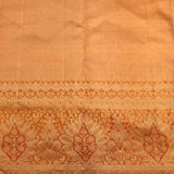 Antique Copper & Gold Kanjivaram Silk Saree