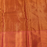 Royal Olive & Pink Kanjivaram Silk Saree