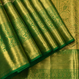 Emerald Green Traditional Kanjivaram Saree