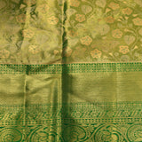 Emerald Green Traditional Kanjivaram Saree