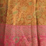 Elegant Floral Brocade Banarasi Silk Saree