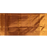 Bronzed Mocha Floral Brocade Kanjivaram Tissue Saree