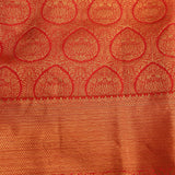 Heritage Red & Gold Banarasi Brocade Silk Saree