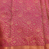 Opulent Royal Pink Kanjivaram Silk Saree