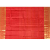 Ruby Royale Gold Zari Butta Kanjivaram Silk Saree
