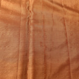 Copper Peach & Red Kanjivaram Silk Saree