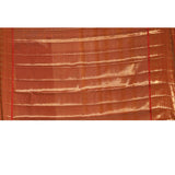 Antique Gold Tissue Butti Kanjivaram Silk Saree