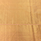 Lime Gold Meenakari Kanjivaram Tissue Silk Saree With Gold Border