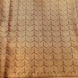 Antique Beige & Maroon Mango Butti Kanjivaram Silk Saree