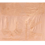 Blush Petal All-Over Embroidery Silk Blend Saree