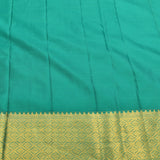 Crimson Bloom Kanjivaram Silk Saree With Gold Zari Weave