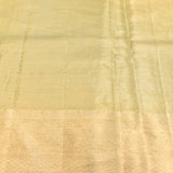 Radiant Gold Kanjivaram Silk Tissue Saree