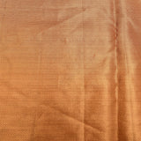 Exquisite Metallic Gold And Copper Kanjivaram Silk Saree