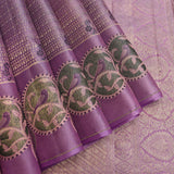 Elegant Mauve Purple Kanjivaram Silk Saree