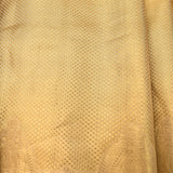 Golden Tissue Kanjivaram Silk Saree With Paisley Butta & Diamond Jaal Weave