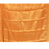 Antique Gold With All-Over Zari Jaal Weave Kanjivaram Silk Saree