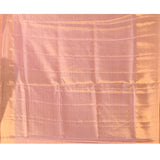Ethereal Pastel Lavender With All-Over Floral Jaal On Kanjivaram Tissue Silk Saree