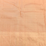 Lustrous Earthy Brown & Gold Handwoven Kanjivaram Silk Saree With Traditional Floral Weave