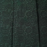 Bottle Green Self-Weave Kanjivaram Silk Saree With Tonal Paisley Jaal Design