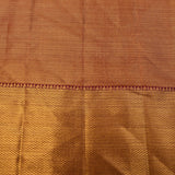 Regal Sea Green And Purple Kanjivaram Silk Saree With Gold Zari Floral Jaal
