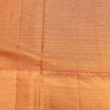 Heritage Olive Green And Pink Kanjivaram Silk Saree With Gold Zari Floral Jaal