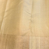 Opulent Metallic Gold & Mauve Handwoven Kanjivaram Silk Saree With Traditional Butti Work