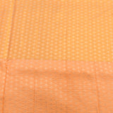 Kanjivaram Silk Saree In Salmon Pink With Antique Gold Zari Jaal Weave
