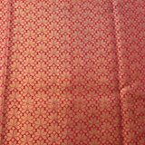 Radiant Yellow & Contrast Red Handwoven Kanjivaram Silk Saree With Traditional Shikargah Motifs