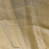 Peach Organza Floral Fusion Saree