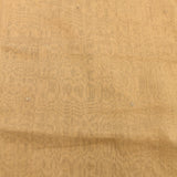 Peach Organza Saree With Scattered Gold Sequin Buttis