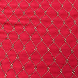 Peach Georgette Designer Saree With Silver Embroidered Border