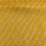 Ellow Organza Designer Saree With Leheriya Print And Sequin Embroidery Border