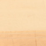 Beige Chanderi Minimal Handcrafted Saree