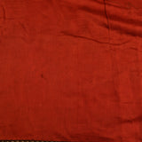Stunning Chocolate Brown Printed Saree With Vibrant Rose Floral Design & Gold Embroidered Border
