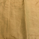Dark Beige Silk Blend Tissue Embroidered Saree
