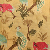 Elegant Beige Silk Blend Tissue Embroidered Saree