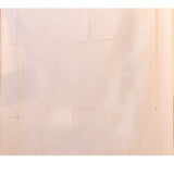 Off-White Embroidered Tussar Silk Saree