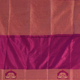 Imperial Purple Figurative Motif Banarasi Silk Saree