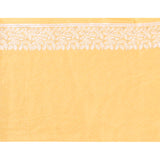 Soft Yellow Floral Silk Blend Saree