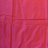 Vivid Pink Banarasi Silk Saree With Gold Zari Floral Jaal And Trellis Border