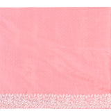Baby Pink Floral Embroidered Silk Blend Saree