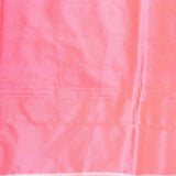 Pink-Red Banarasi Silk Saree With Gold Zari Floral Vine And Paisley Pallu
