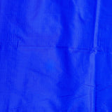 Royal Blue Banarasi Silk Saree With Gold Zari Floral Jaal And Dense Lattice Pallu