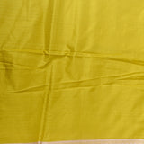 Mustard Yellow Banarasi Silk Saree With Gold Zari Floral Jaal Weave