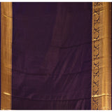 Blush Pink Striped Banarasi Silk Saree