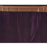 Regal Purple Allover Meenakari Banarasi Silk Saree